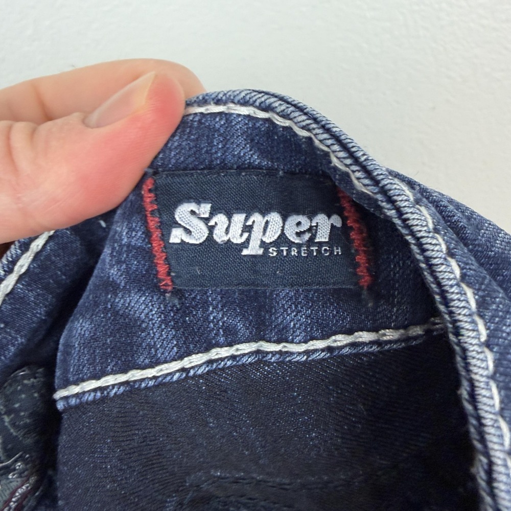Silver Jeans‎ Co Suki Mid Skinny Jeans Womens 27x31 Blue Super Stretch Denim - Picture 4 of 10